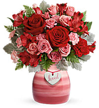 Load image into Gallery viewer, Playfully Pink Flower Arrangements, Flower, Florist, Print-a-Bunch Ottawa - Orleans Florist, Great for a Birthday and Anniversary 
