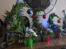 Load image into Gallery viewer, Grinch Christmas Tree Flower Arrangements, Flower, Florist, Print-a-Bunch Ottawa - Orleans Florist, Great for a Birthday and Anniversary 
