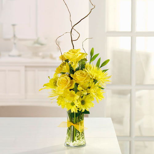 Sunshine Sparkle - Starting from $55 Flower Arrangements, Flower, Florist, Print-a-Bunch Ottawa - Orleans Florist, Great for a Birthday and Anniversary 