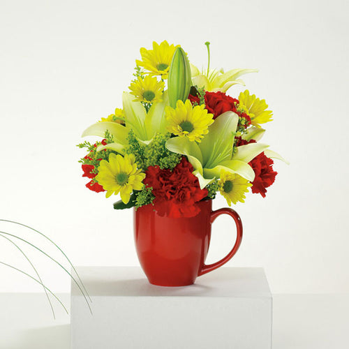 Good Morning Mug - from $34.99 Flower Arrangements, Flower, Florist, Print-a-Bunch Ottawa - Orleans Florist, Great for a Birthday and Anniversary 