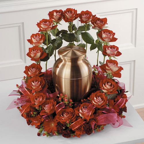 Red Rose Memorial Garden - Staring from $154.99 Flower Arrangements, Flower, Florist, Print-a-Bunch Ottawa - Orleans Florist, Great for a Birthday and Anniversary 