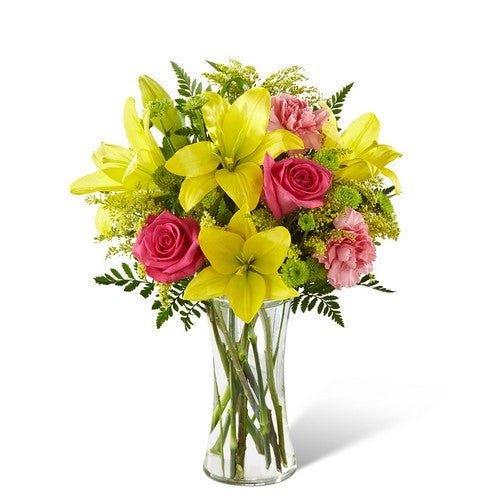 Yellow delight - Starting from $65 Flower Arrangements, Flower, Florist, Print-a-Bunch Ottawa - Orleans Florist, Great for a Birthday and Anniversary 