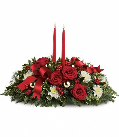 Christmas Holiday Shimmer - From $55 Flower Arrangements, Flower, Florist, Print-a-Bunch Ottawa - Orleans Florist, Great for a Birthday and Anniversary 