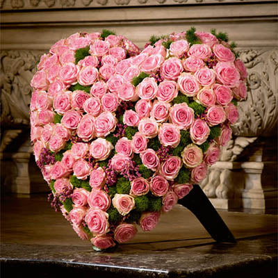 The Rosie Heart - Starting from $300 Flower Arrangements, Flower, Florist, Print-a-Bunch Ottawa - Orleans Florist, Great for a Birthday and Anniversary 