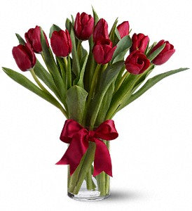 10 Tulips Flower Arrangements, Flower, Florist, Print-a-Bunch Ottawa - Orleans Florist, Great for a Birthday and Anniversary 